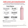Custom Engraved Insulated Water Bottle with Straw – Hot & Cold, Leakproof, Fitness & Cycling Bottle & Women