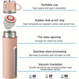 Stainless Steel Insulated Travel Mug 15oz – Vacuum Sealed, Leak-Proof Hot & Cold Coffee Tumbler with Lid, Durable Reusable Drinkware for Travel, Office & Outdoors