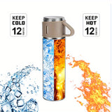 Stainless Steel Insulated Travel Mug 15oz – Vacuum Sealed, Leak-Proof Hot & Cold Coffee Tumbler with Lid, Durable Reusable Drinkware for Travel, Office & Outdoors